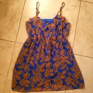Royal blue XXI mini dress size PXL(extra large petite?)